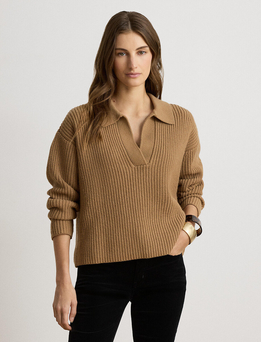 Trui met polokraag en lange mouwen, geribd, LAUREN RALPH LAUREN
