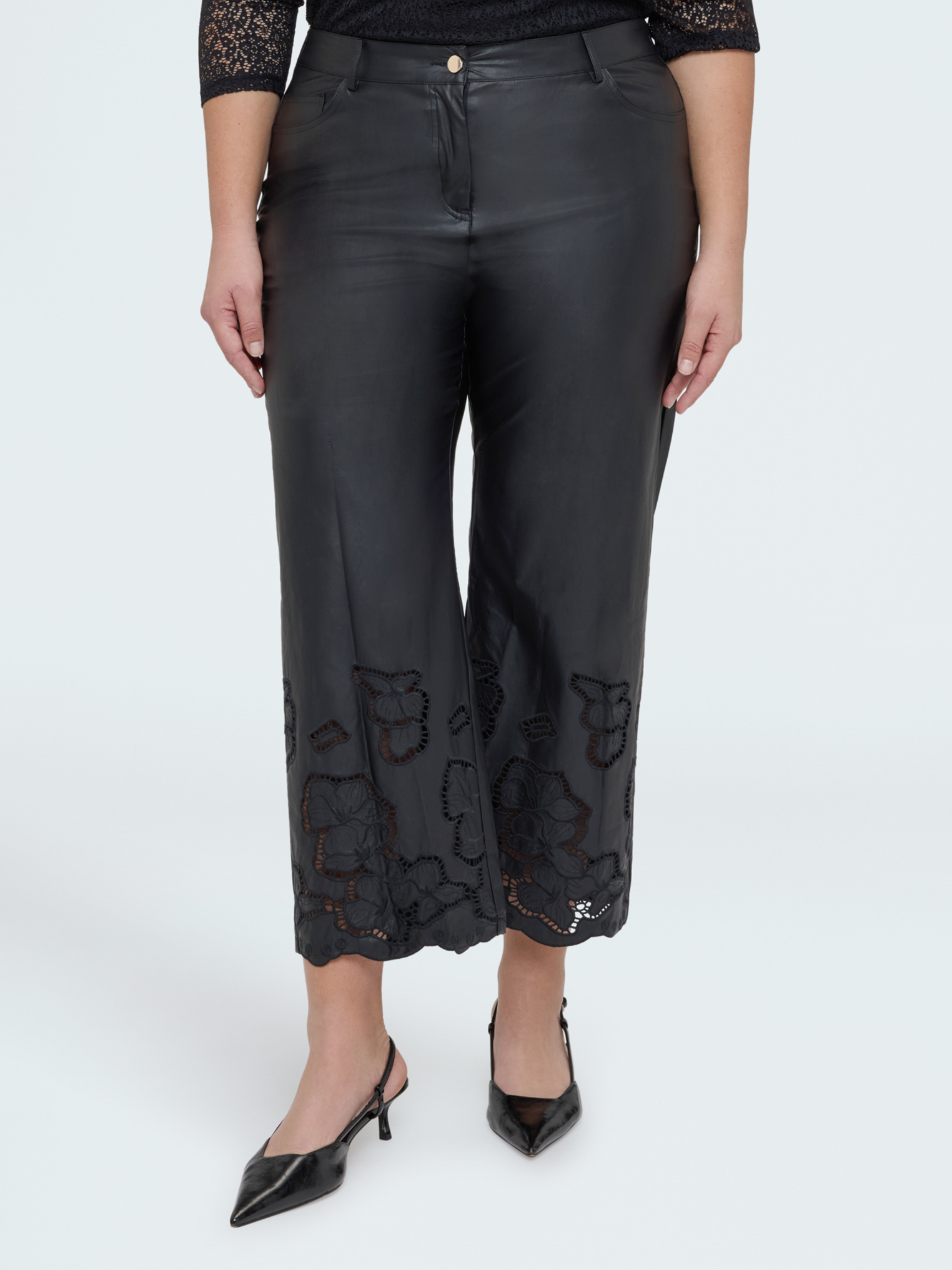 Pantalon court à motifs floraux, FIORELLA RUBINO