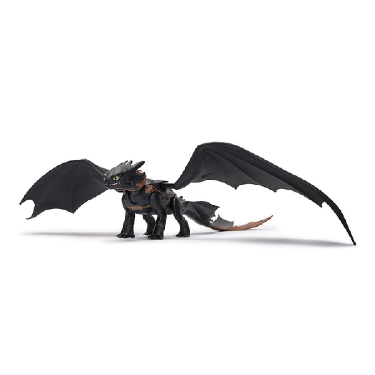 Figurine Dragon Krokmou Plasma Blast 38 Cm - Figurine Articulee Interactive Krokmou, SPINMASTER
