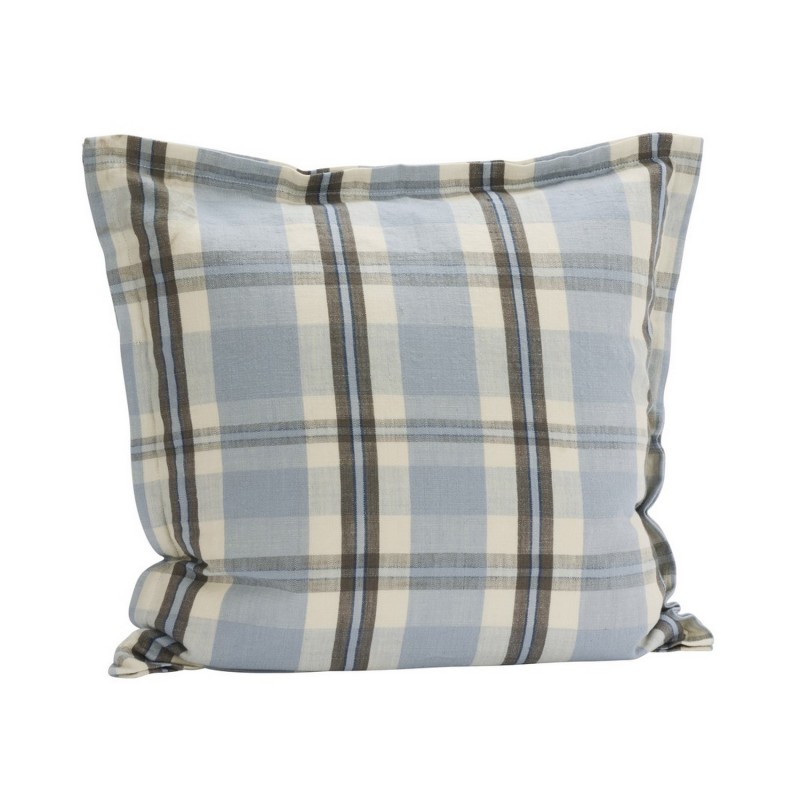 Housse de coussin carreaux style nordique, MADAM STOLTZ