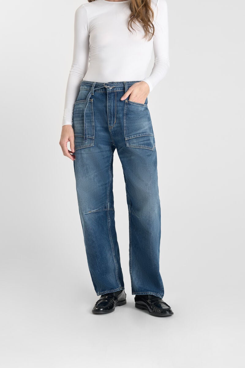 Jeans loose, large balloon , longueur 34, LE TEMPS DES CERISES