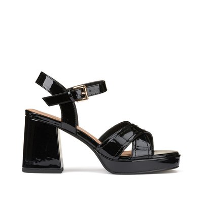 Recycled Wide Fit Platform Sandals LA REDOUTE COLLECTIONS PLUS