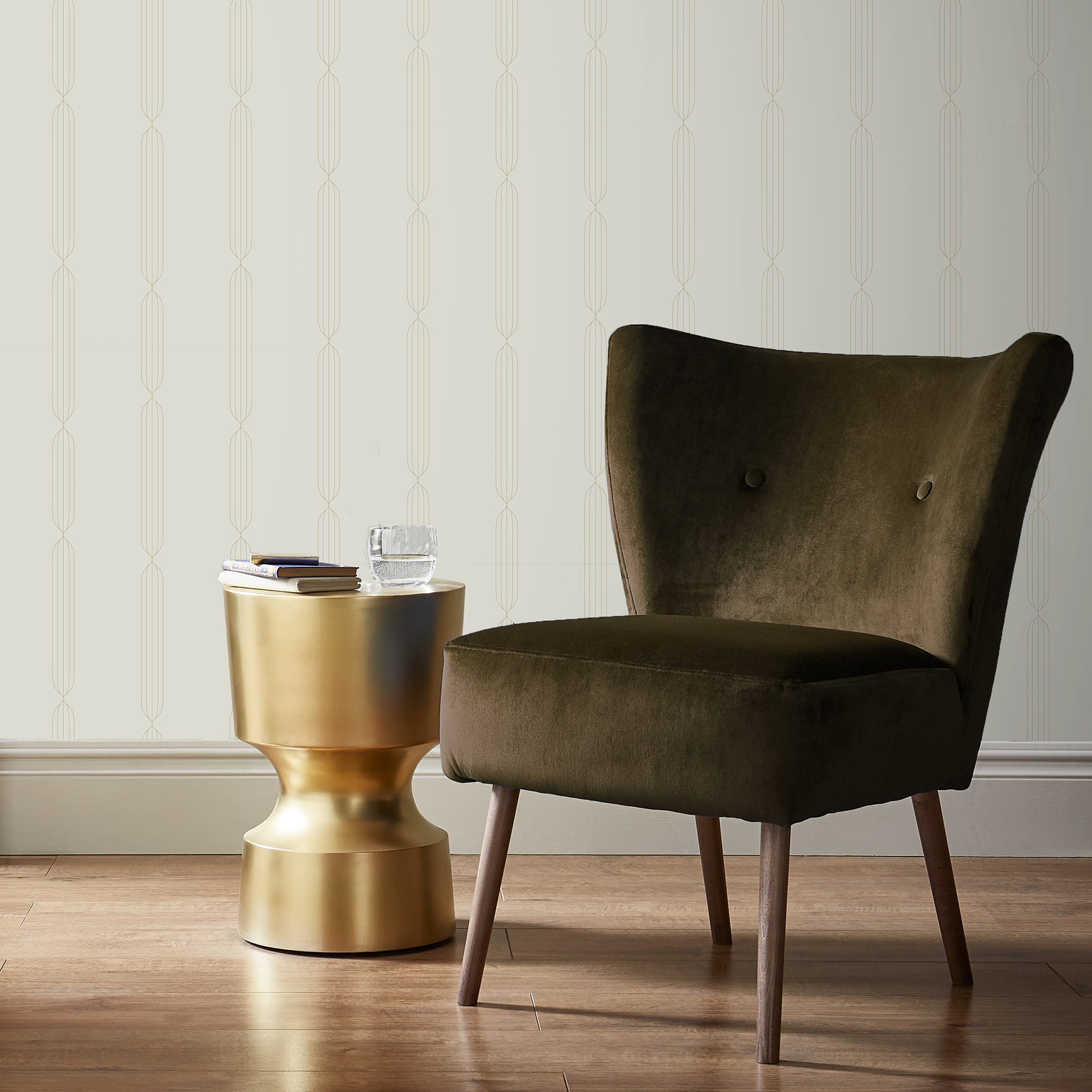Papier peint Lignes délicates, ART FOR THE HOME