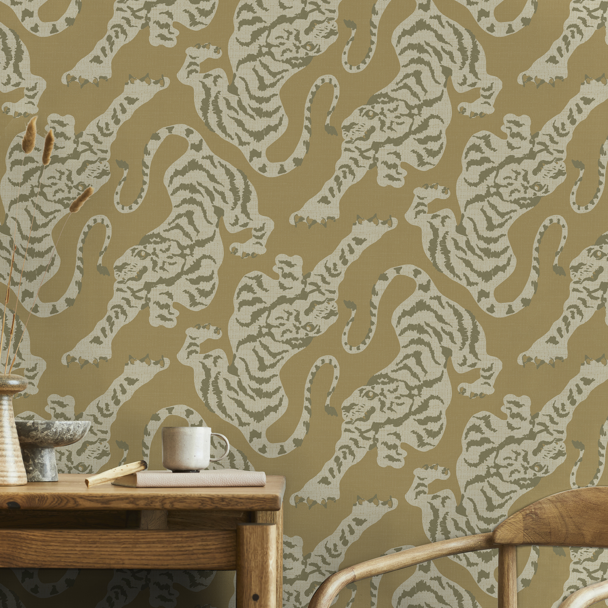 Papier peint Peau de tigre clair, SUPERFRESCO EASY