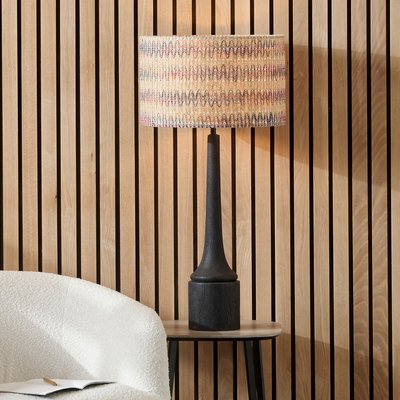 Wood Tall Neck Table Lamp Base SO'HOME