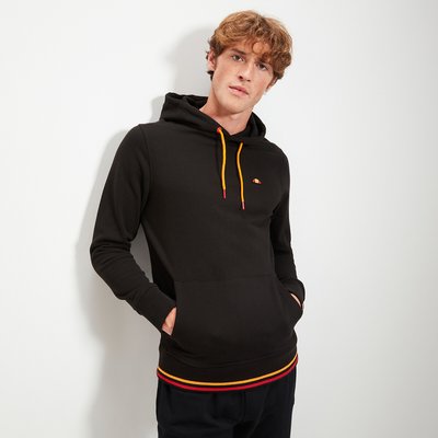 Embroidered Logo Cotton Hoodie ELLESSE