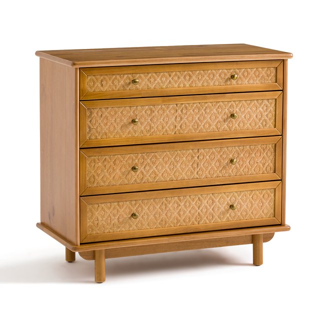 Orient Solid Pine Chest of Drawers, polished pine, LA REDOUTE INTERIEURS