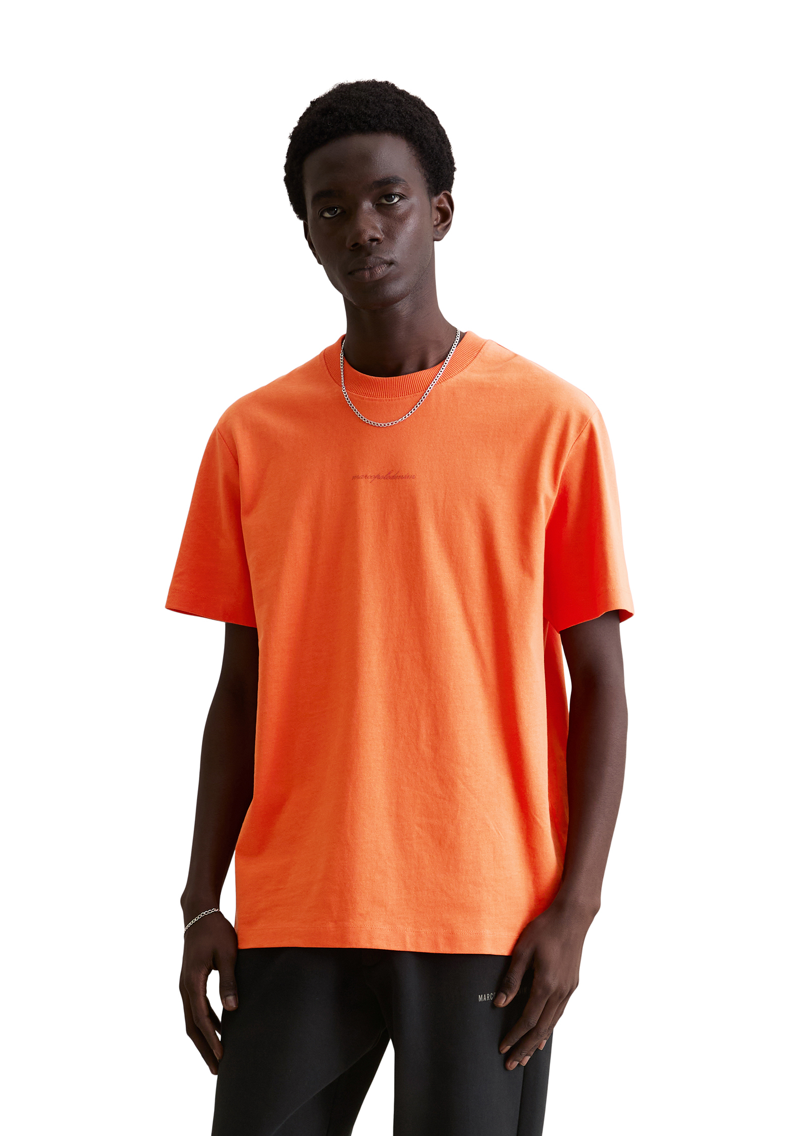 T-shirt DfC relaxed en jersey de coton bio de poids moyen, MARC O’POLO DENIM