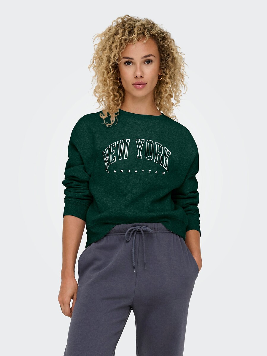 Sweat col rond, ONLY