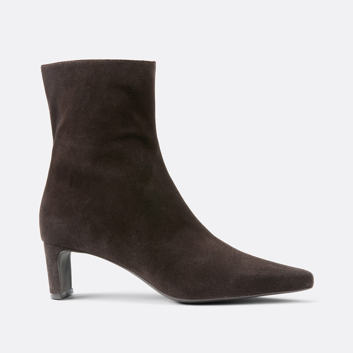 La Redoute Collections Botas de piel de tacón fino — foto 2