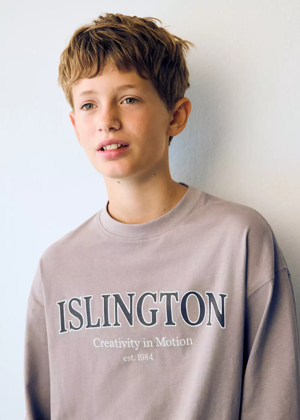 T-shirt en coton imprimé, MANGO KIDS