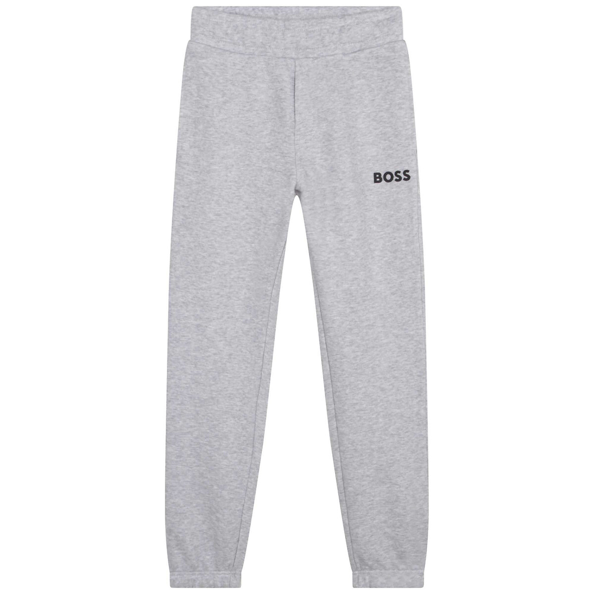 Logo Print Joggers in Cotton Mix