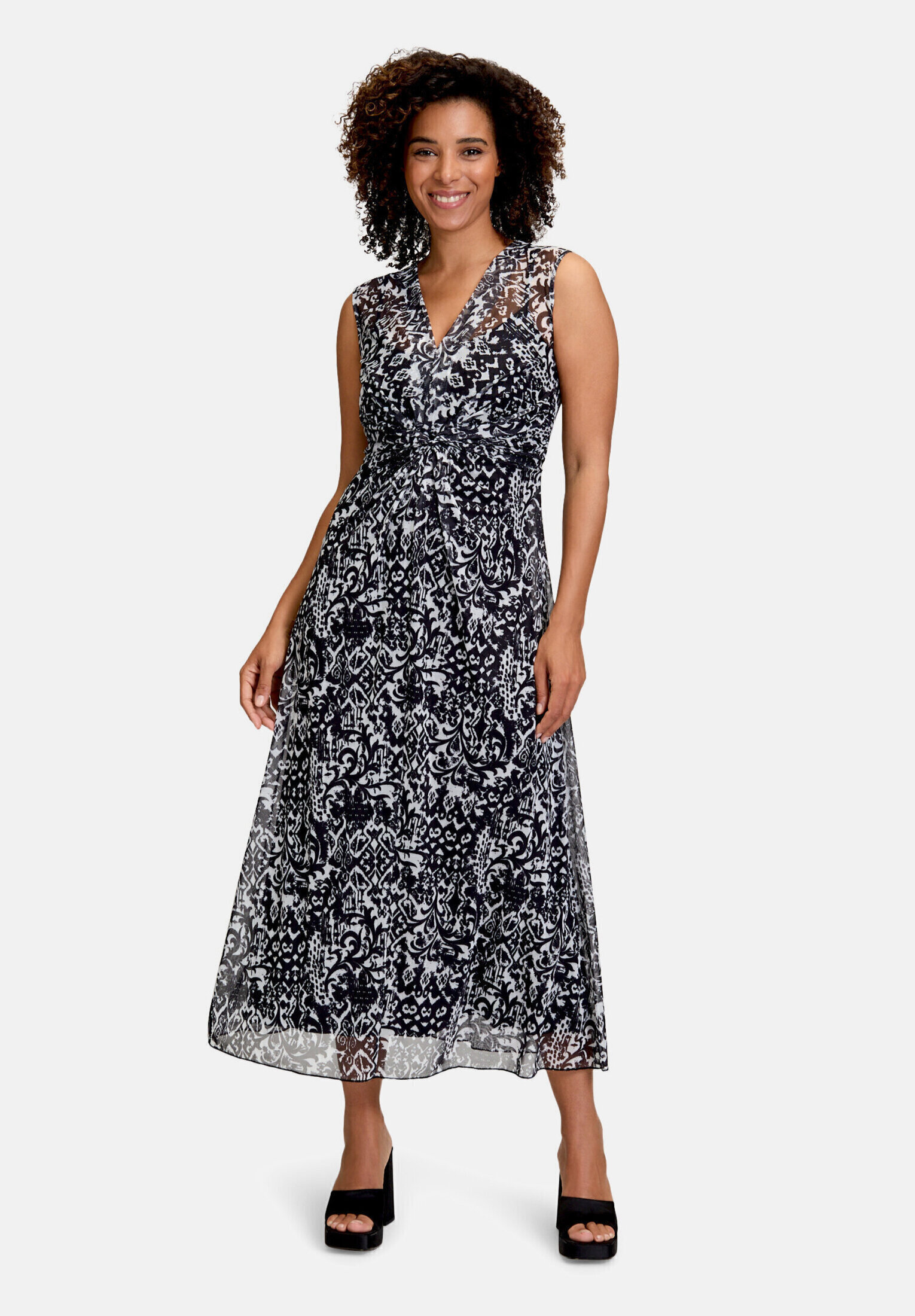 Robe longueur midi sans manches, CARTOON