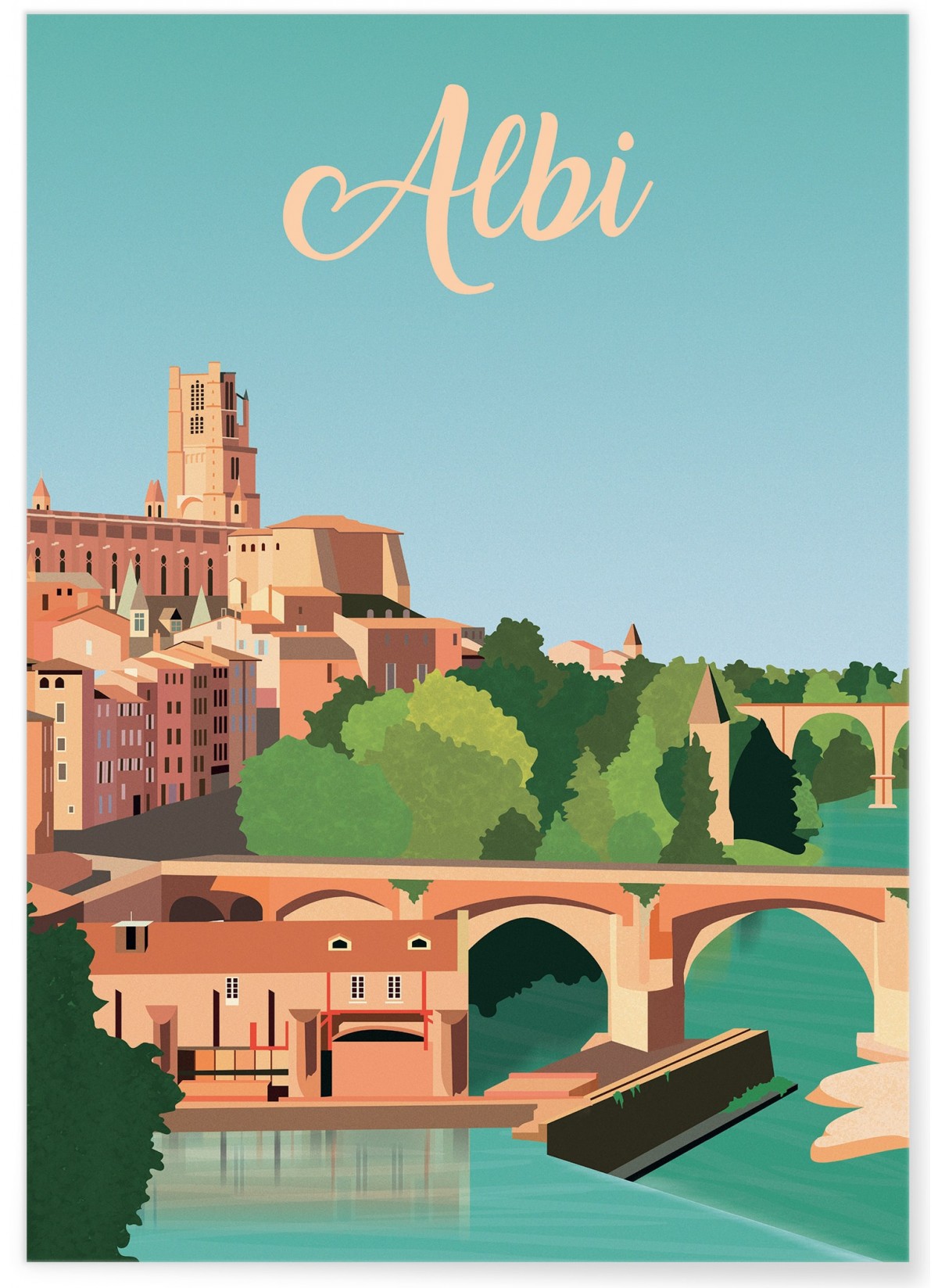 Affiche ville Albi, L'AFFICHERIE