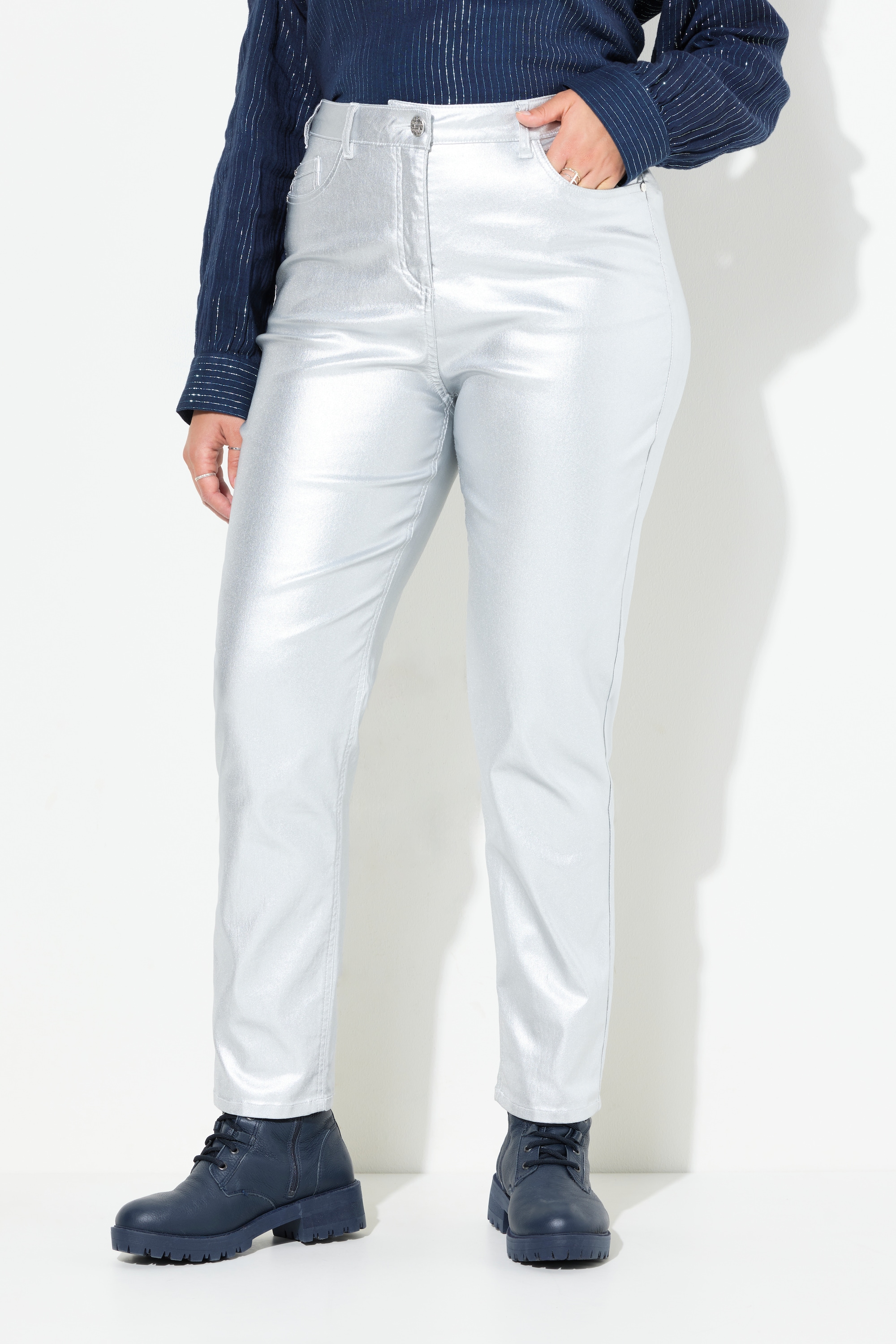 Jean Mom avec ceinture confort, ULLA POPKEN