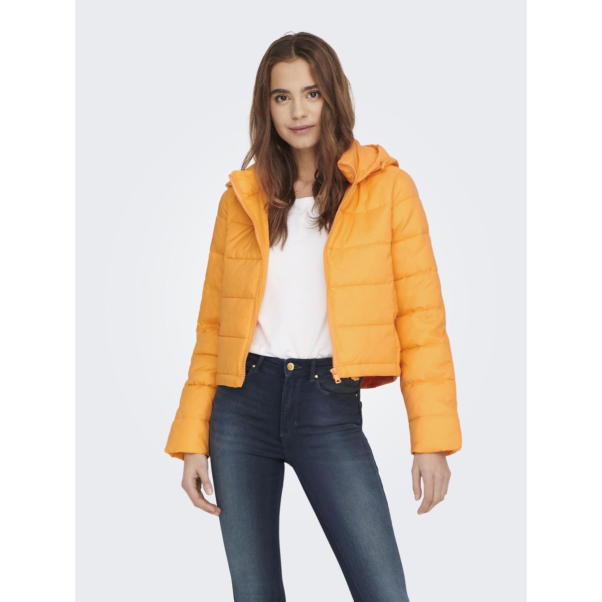 Doudoune fine femme outlet orange