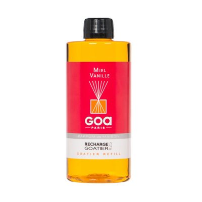 Parfum d'intérieur - Recharge goatier miel vanille 500 ml GOA