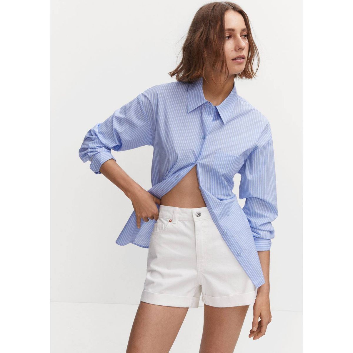 Bermuda femme mango sale