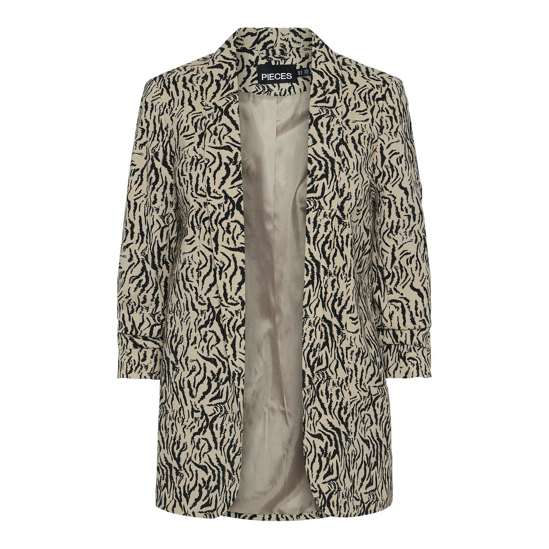 Leopard long blazer store
