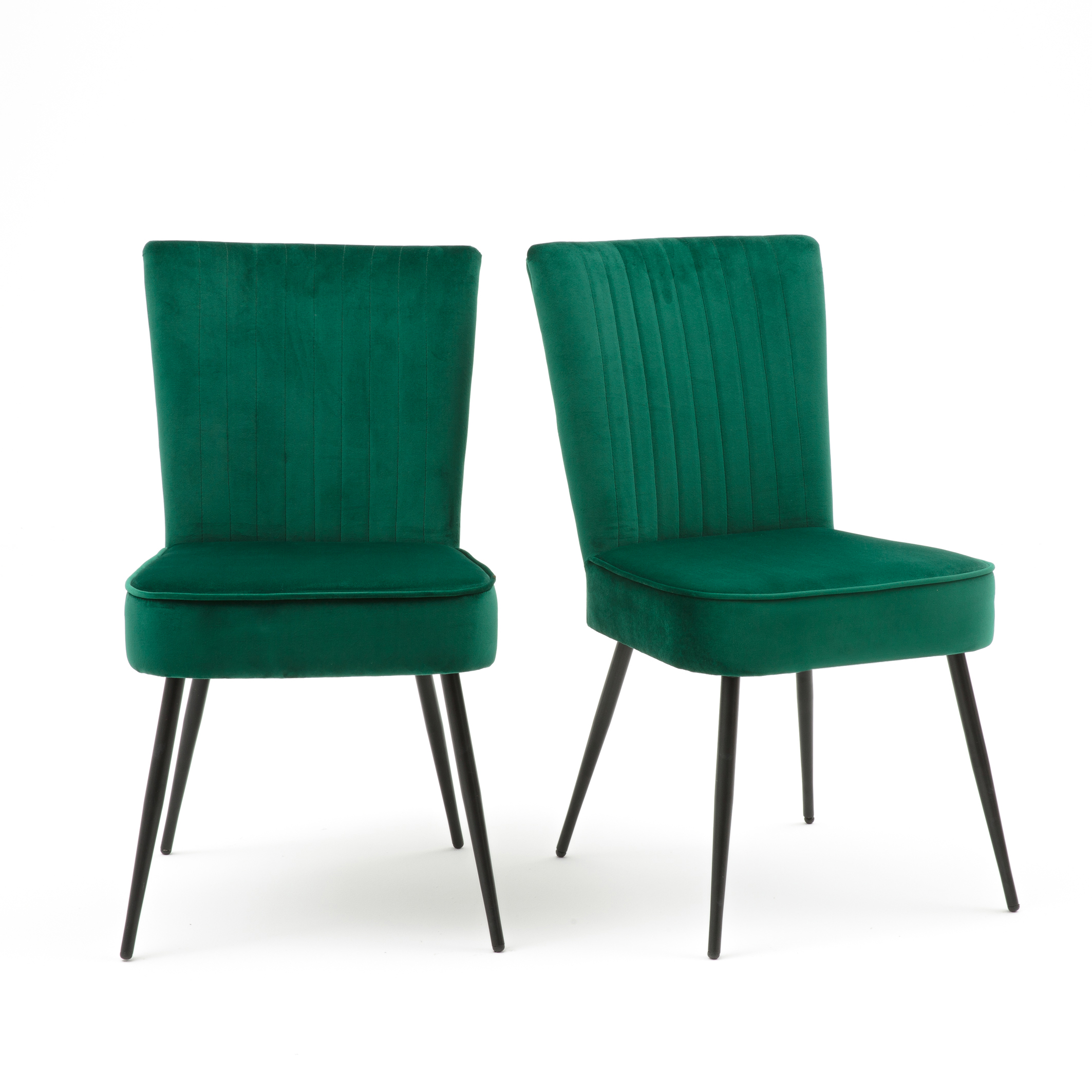 Set van 2 stoelen in retro stijl jaren 50’s, ronda dennenhout La