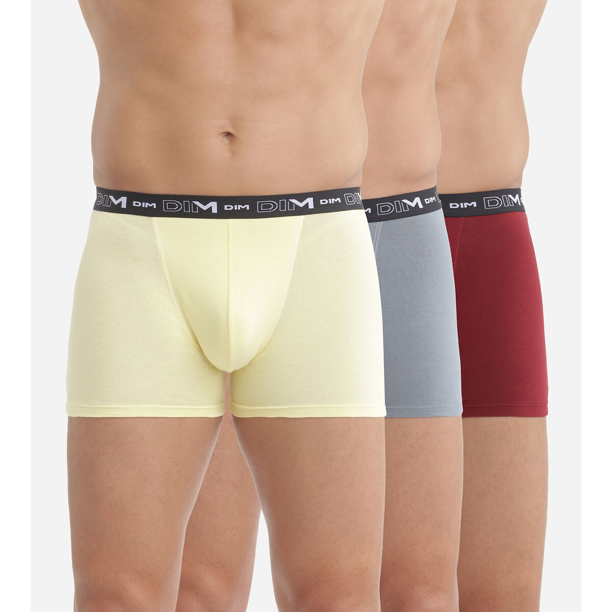 Image of Pack of 3 Cotton Stretch Hipsters