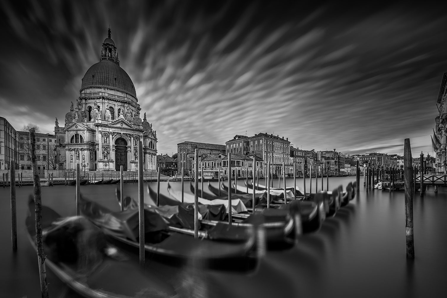Tableau ville Les canaux de Venise, HEXOA