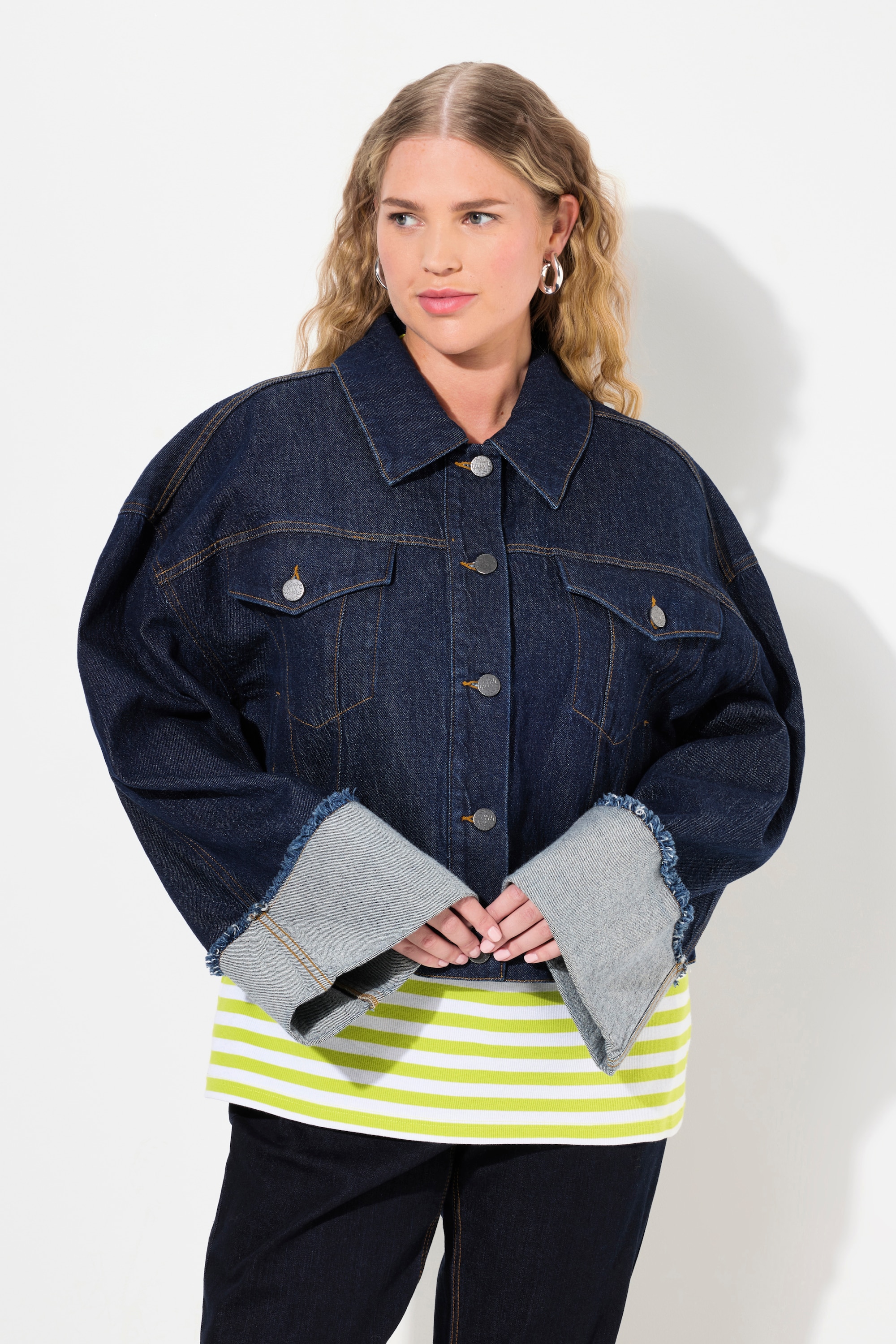 Veste en jean stretch, ULLA POPKEN