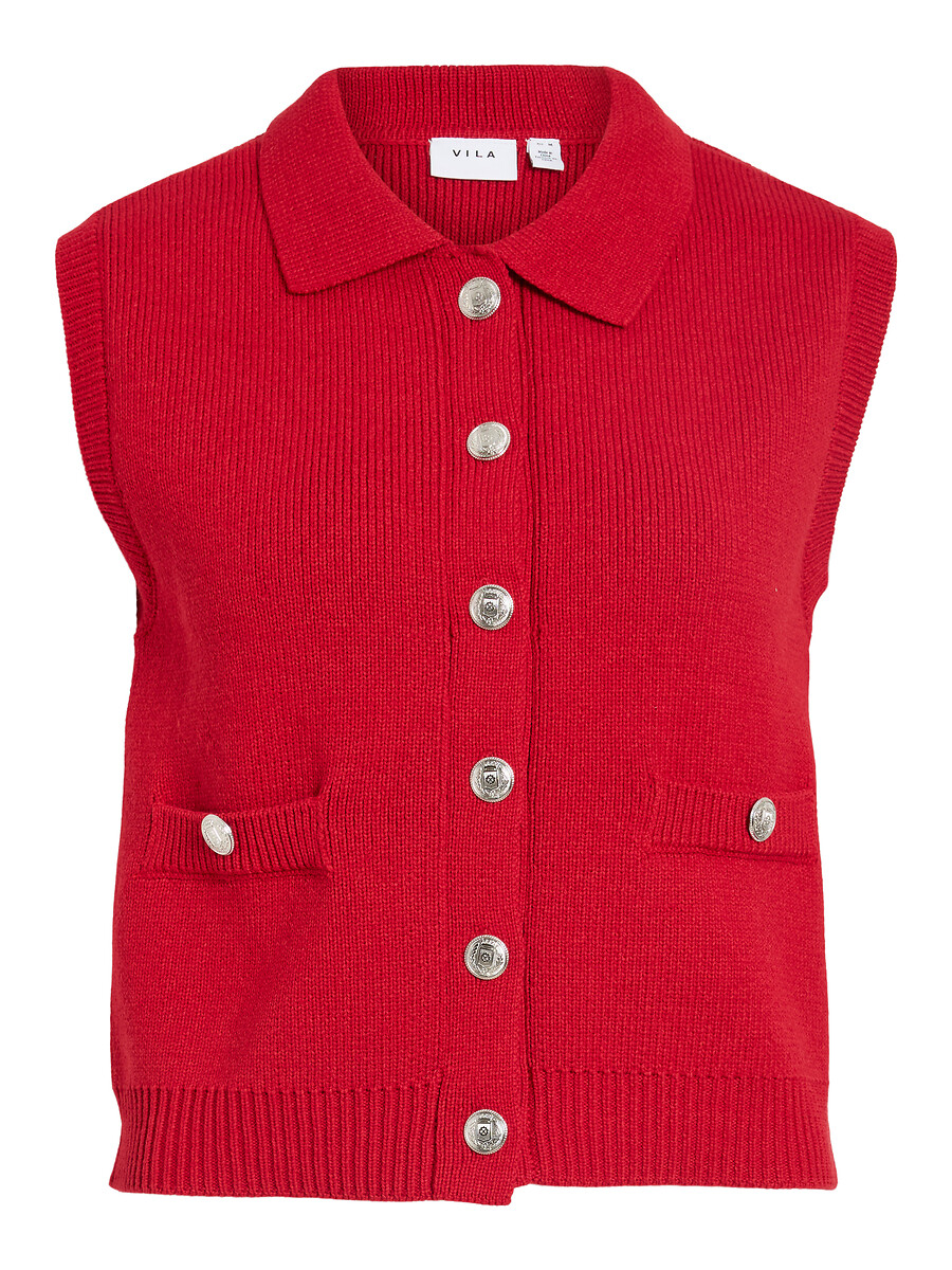Gilet sans manches boutonné, VILA