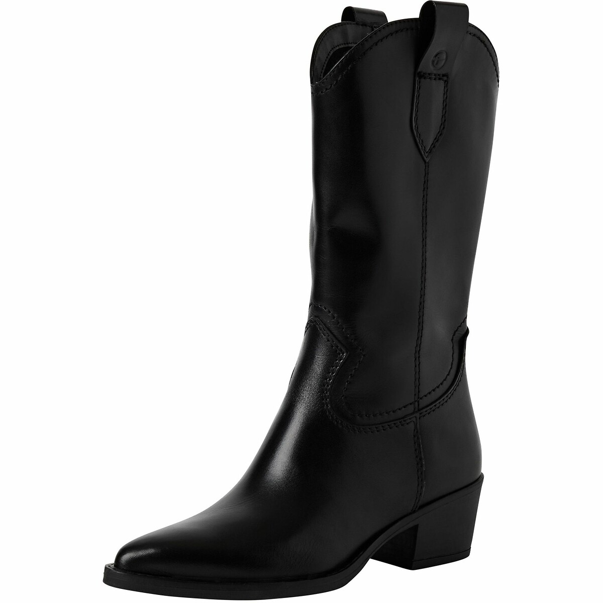 Tamaris Botas tipo cowboy de piel — foto 3