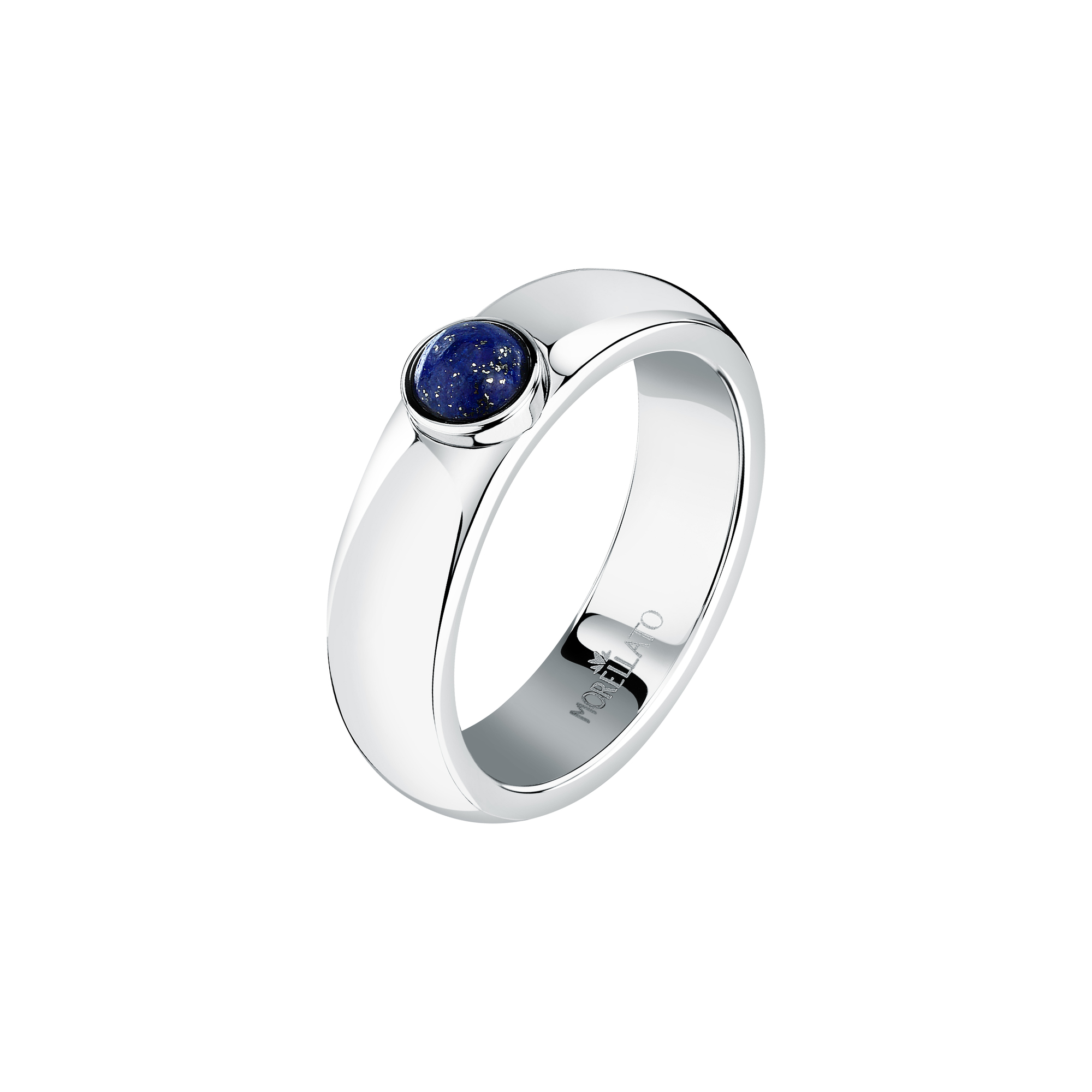 Bague en acier, cristaux, ipg PIETRE, MORELLATO