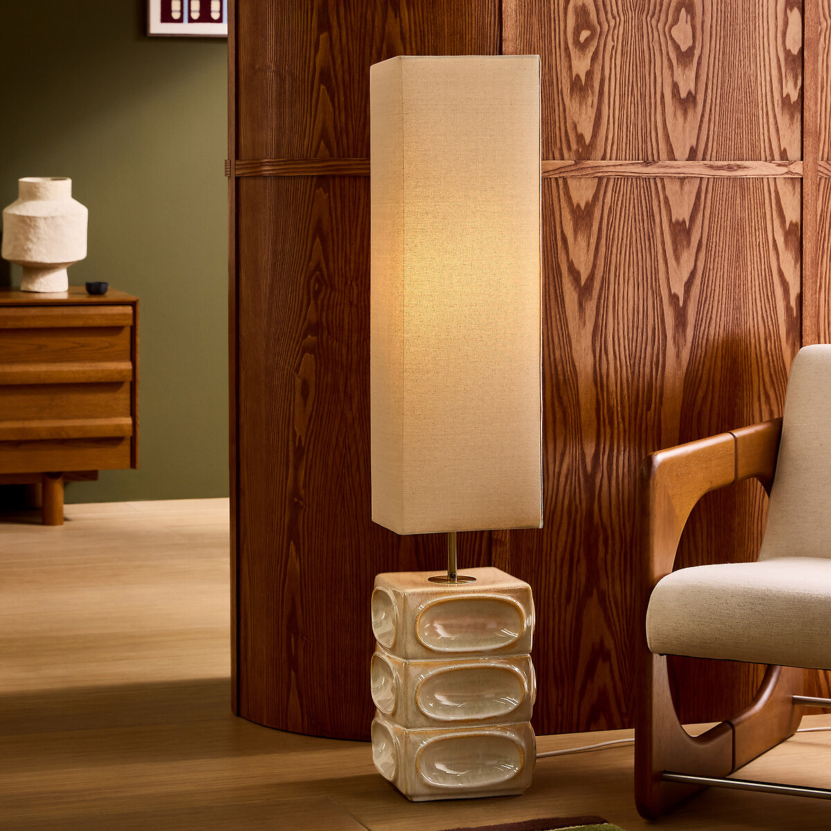 MADE.COM Nell Stacked Floor Lamp, MADE