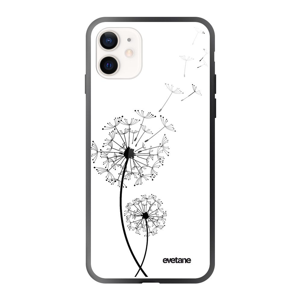 Coque soft touch glossy iPhone 12 Mini, EVETANE