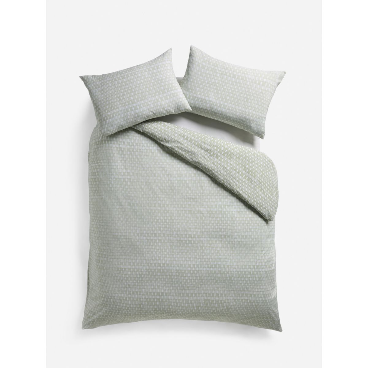 Housse de couette et taie réversible géo, NEXT