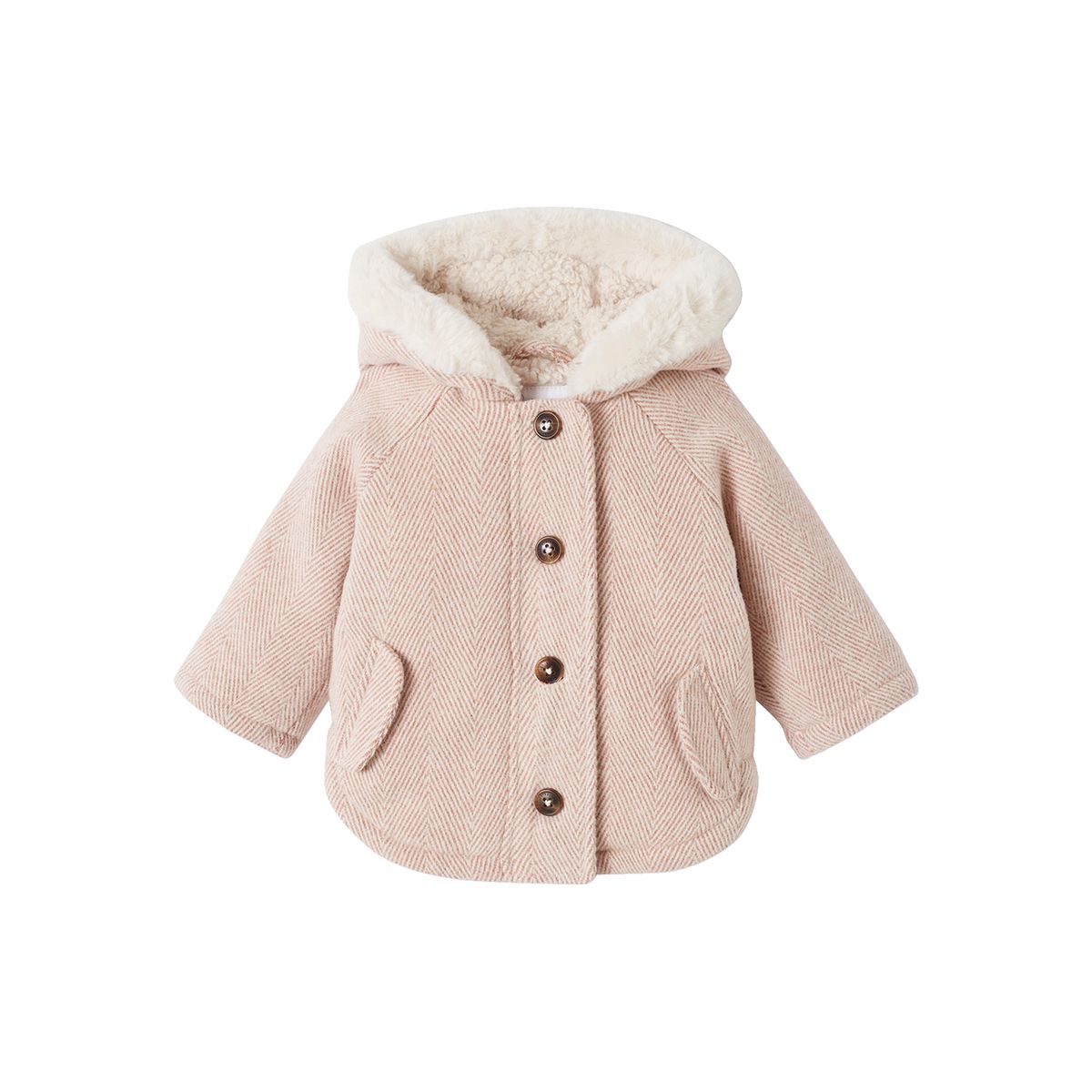 Manteau best sale fourrure bébé