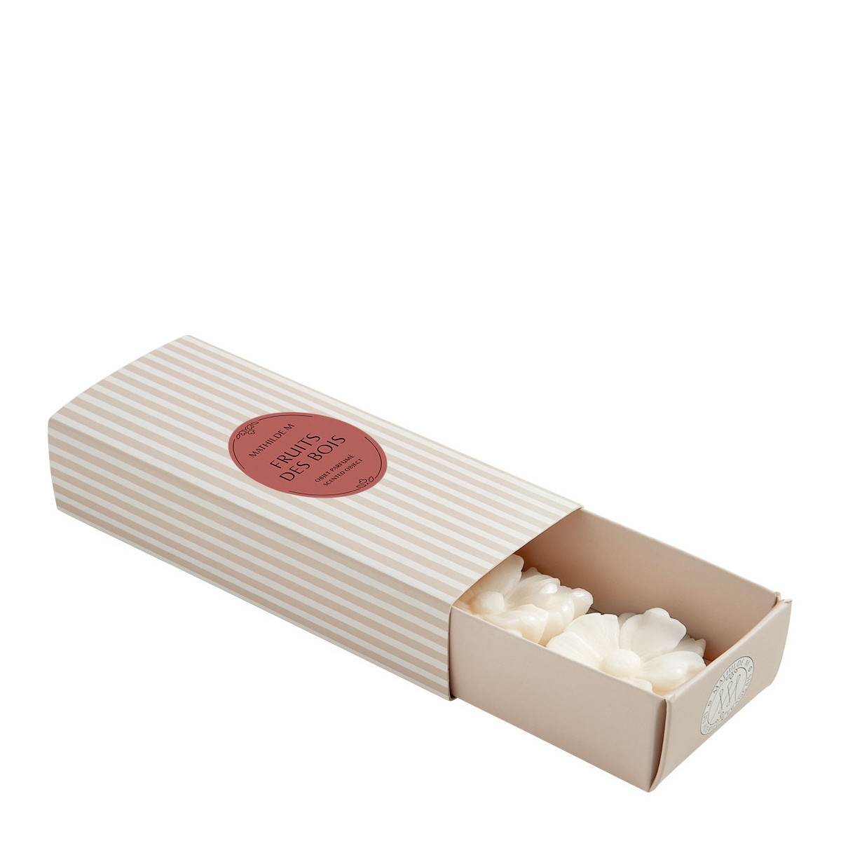 Coffret de 3 décors fondants en cire parfumée - FRUITS DES BOIS, MATHILDE M