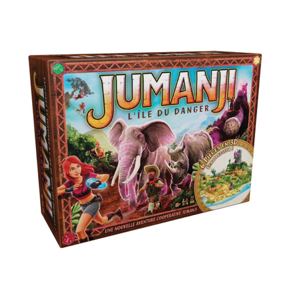 Jeu de plateau - JUMANJI L Ile du Danger, SPINMASTER
