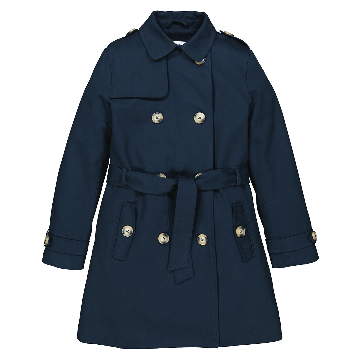 Boys navy trench on sale coat