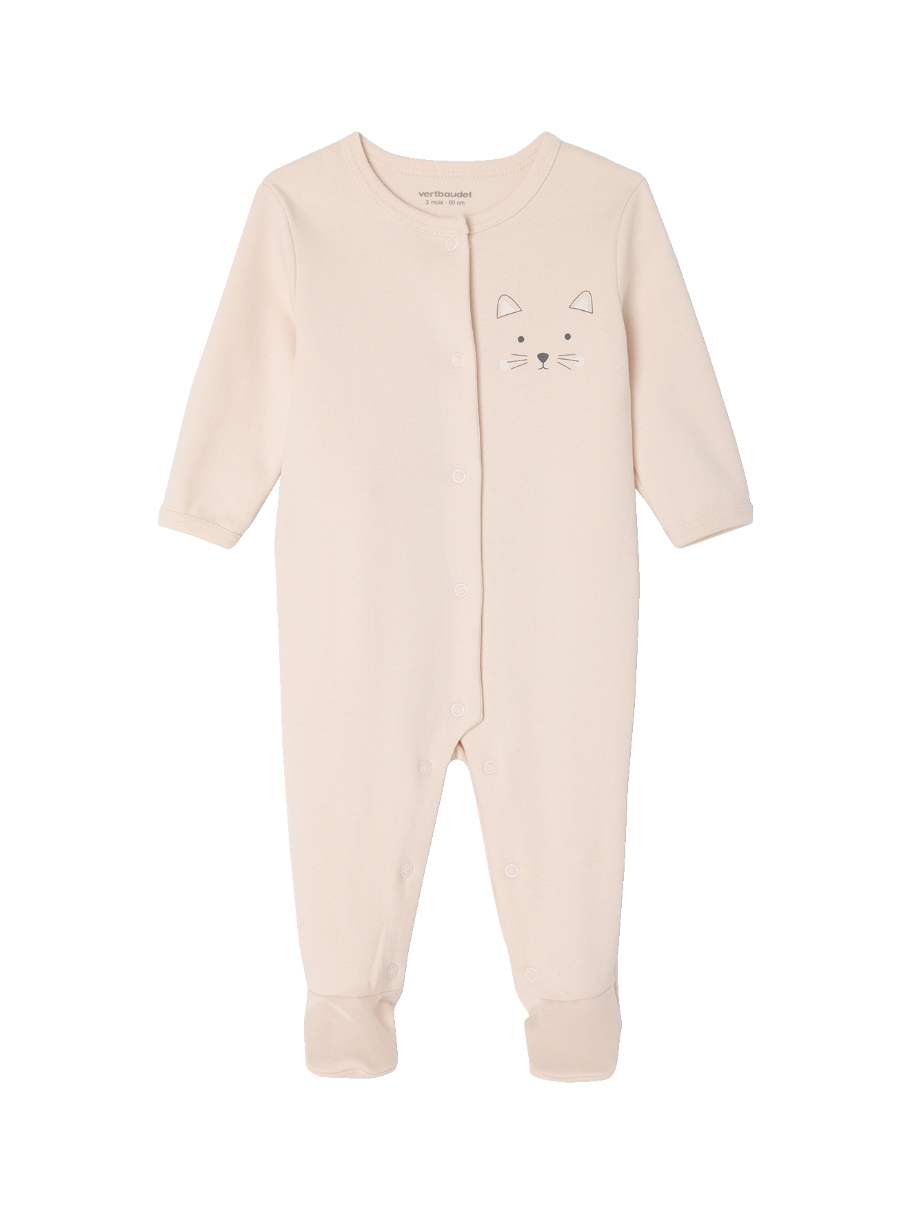 Pyjama bébé chat, VERTBAUDET