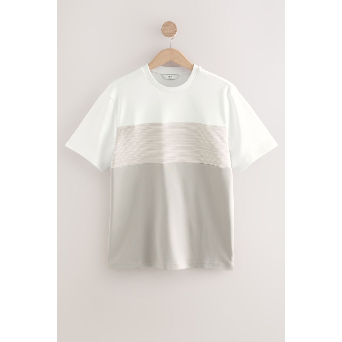 T-shirt color-block, NEXT