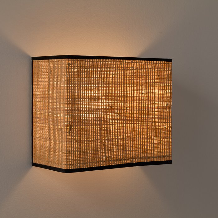 Image 0 Wandlamp in raffiaa, Dolkie LA REDOUTE INTERIEURS Wandlamp in raffiaa, Dolkie LA REDOUTE INTERIEURS image 0