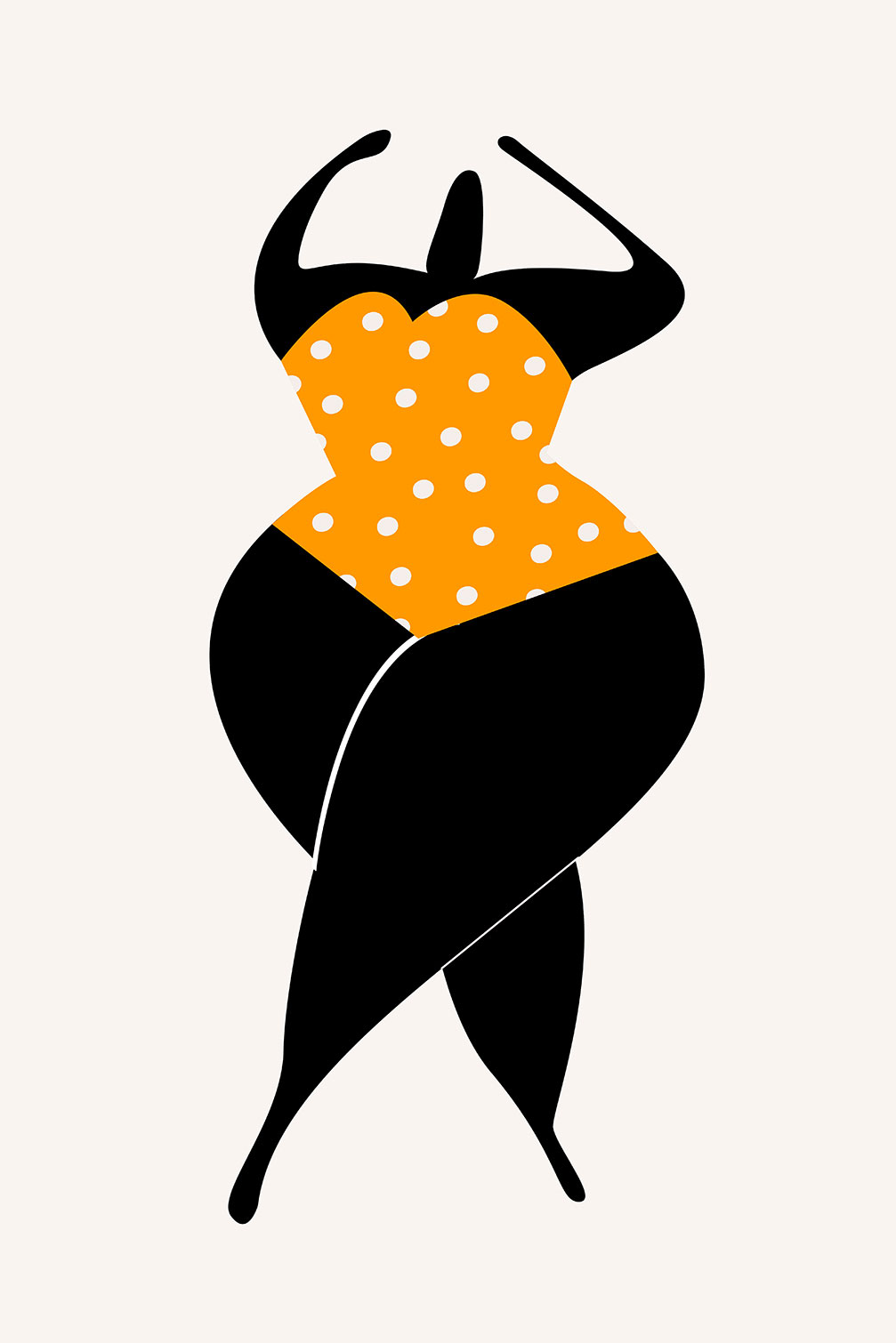 Tableau silhouette estivale, HEXOA