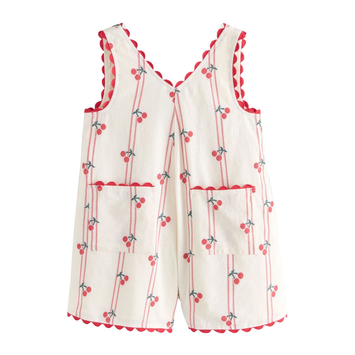 Combi-short rayé avec cerise, NEXT