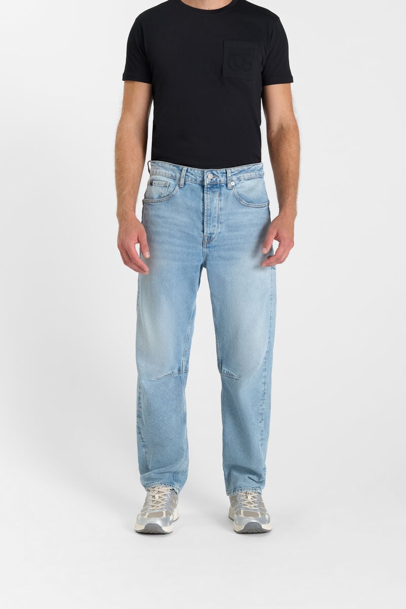 Jeans loose, large loose, longueur 34, LE TEMPS DES CERISES