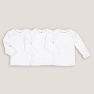Lote de 3 camisolas de interior em algodão bio LA REDOUTE COLLECTIONS image