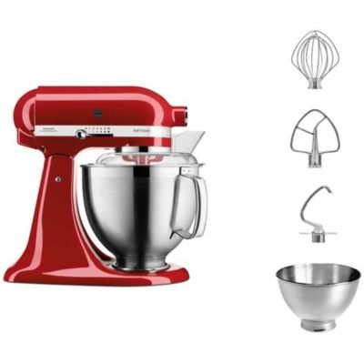 Robot pâtissier 5KSM185PSEER Rouge Empire, KITCHENAID
