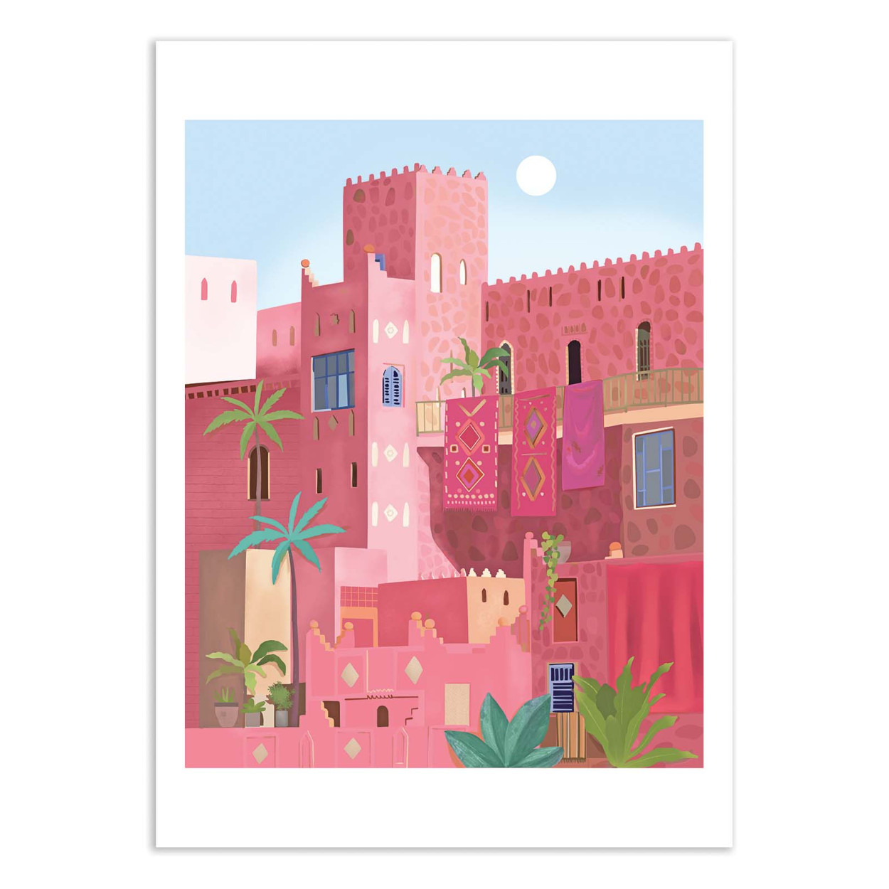 Affiche d'art - Kashbah - Petra Lizde, WALL EDITIONS