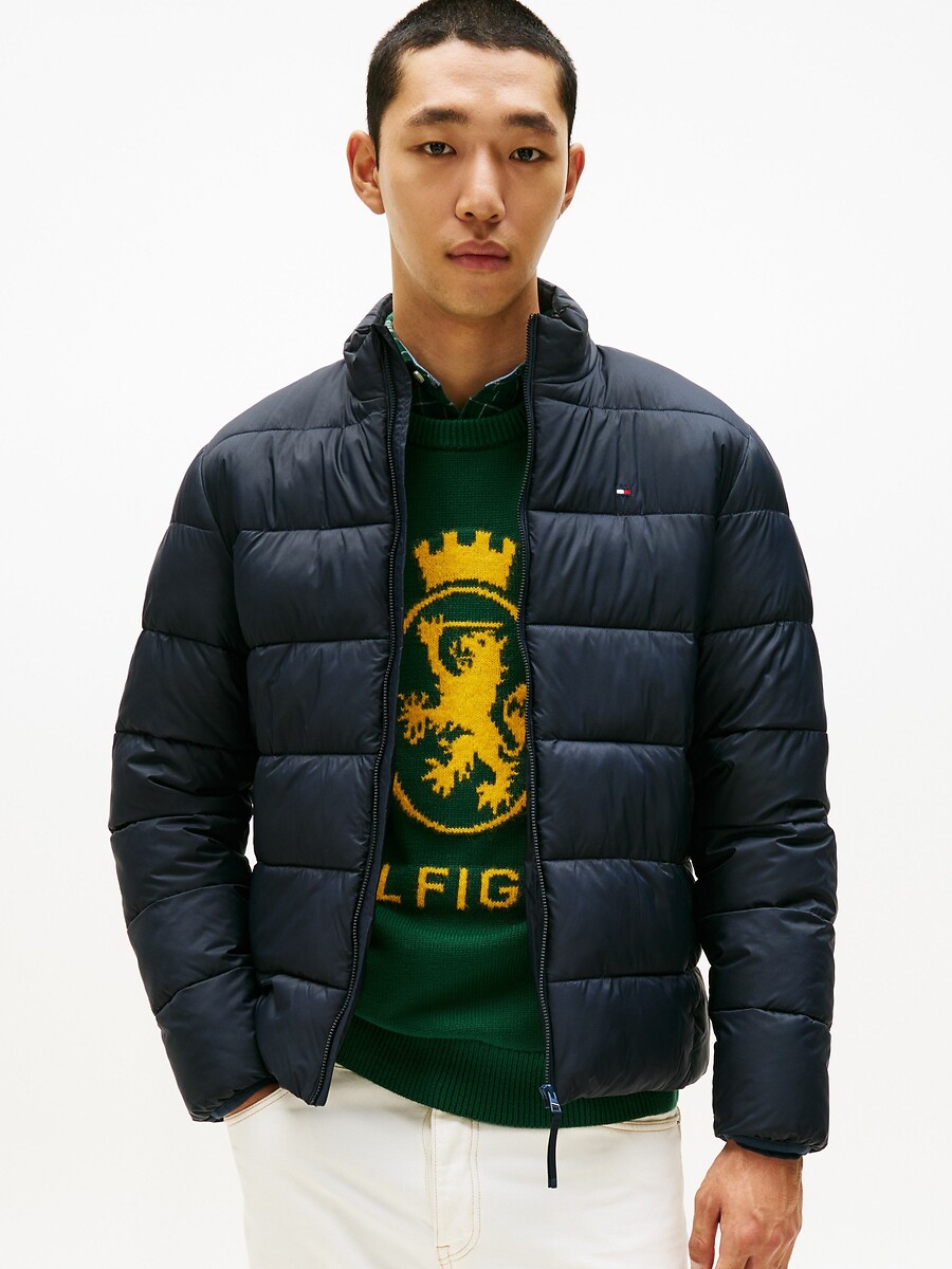 Donsjas met opstaande kraag, TOMMY HILFIGER