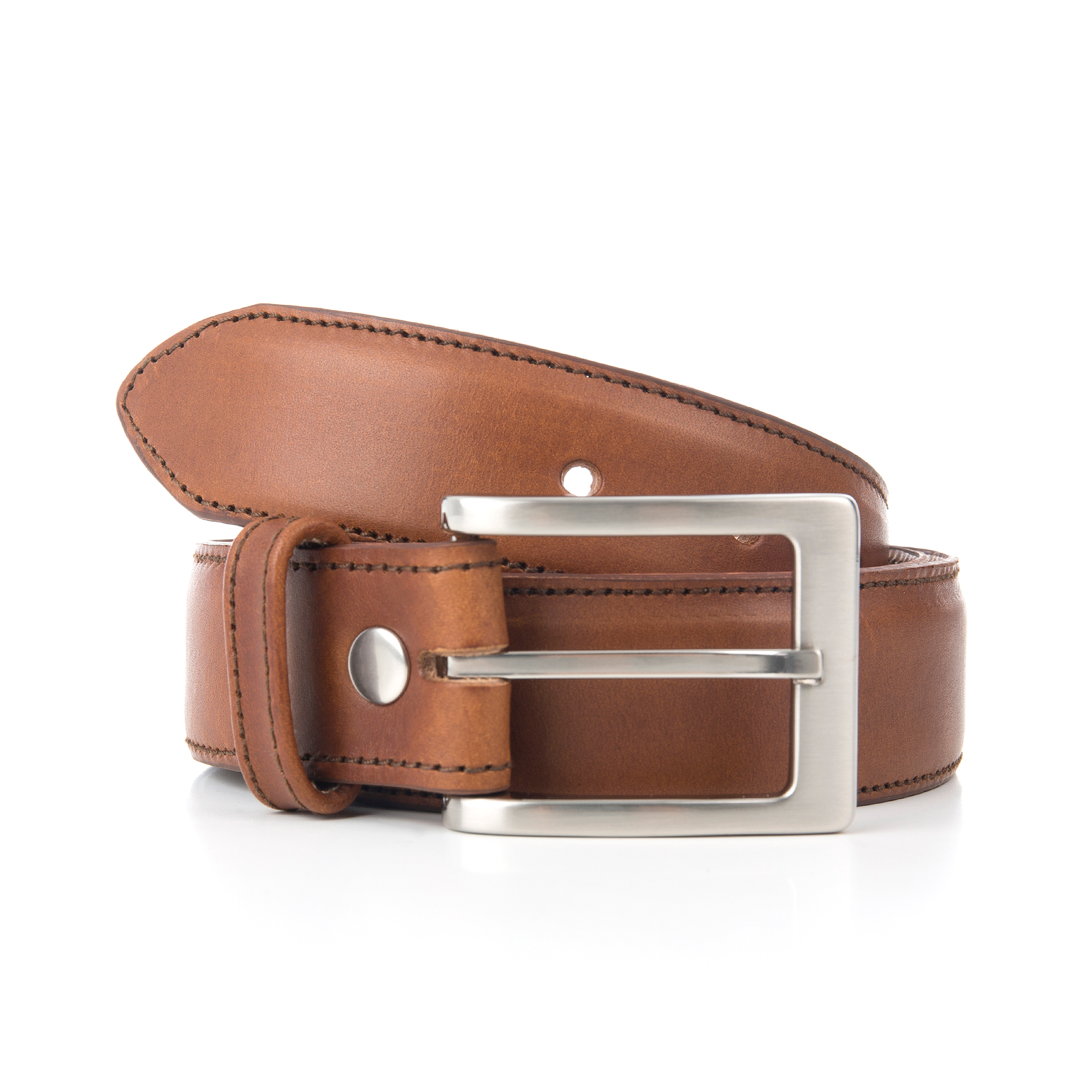 Ceinture classique cuir lisse, JULES & JENN