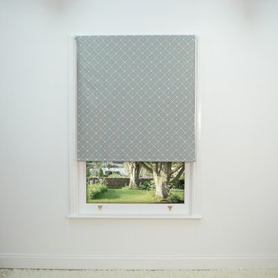 Geo Diamond Blackout Roller Blind Made to Order SO'HOME