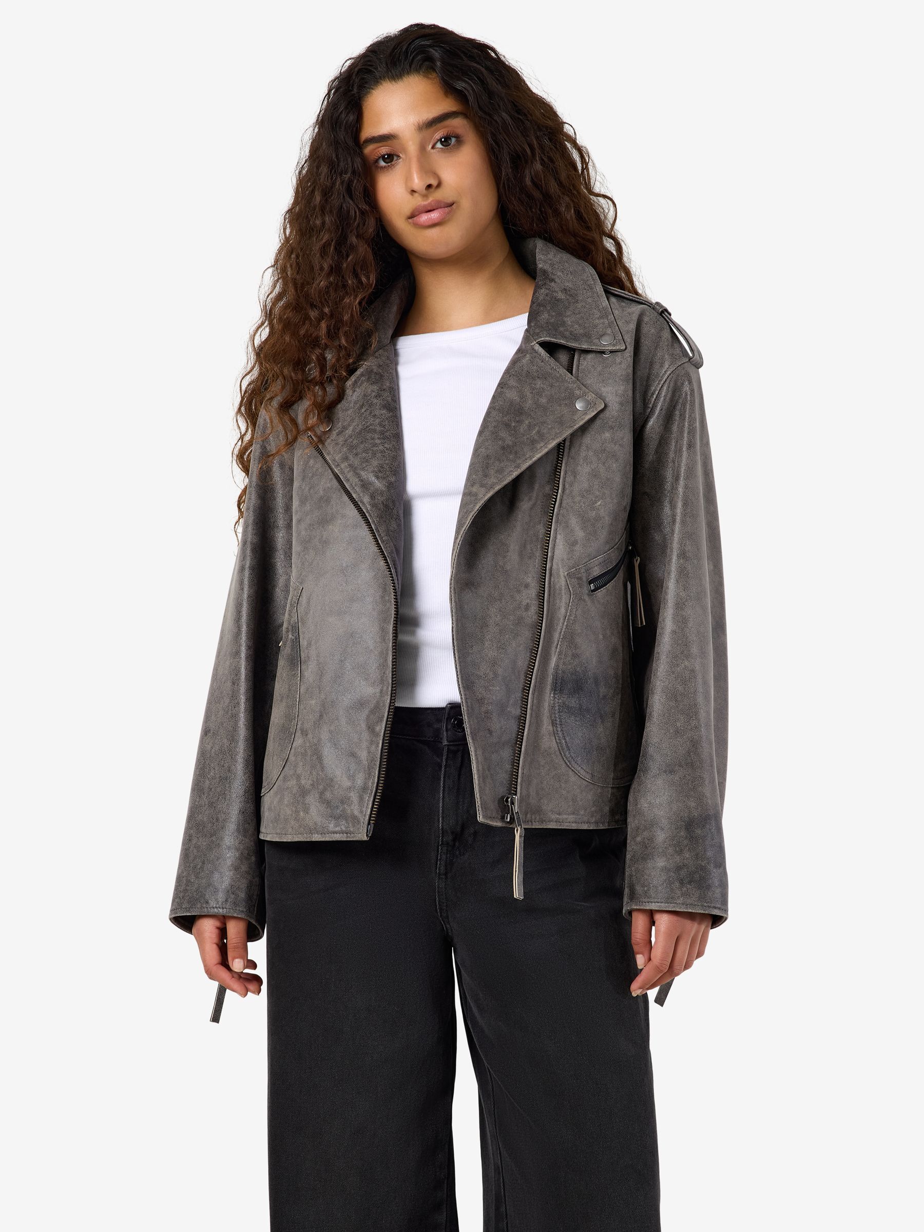 Veste En Cuir, NOISY MAY